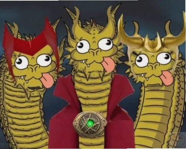 meme rồng kết thúc