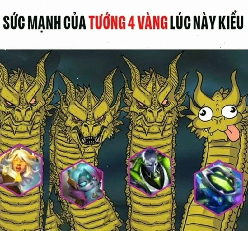 meme rồng ngạc nhiên