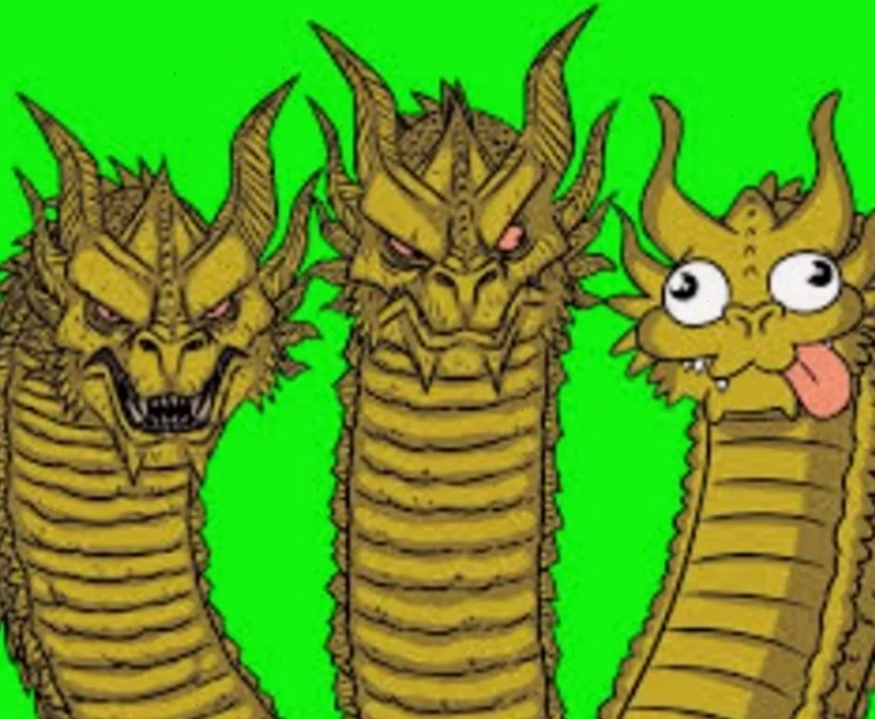 meme rồng xanh