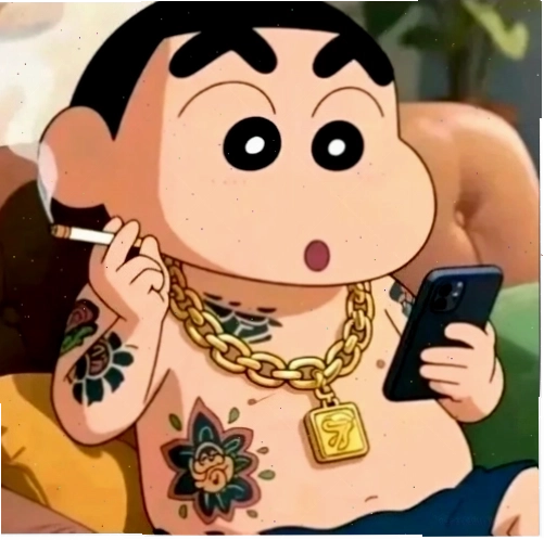 meme shin liếc ngang đầy hoài nghi