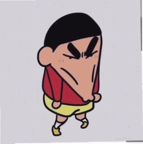 meme shin ngơ ngác đáng yêu