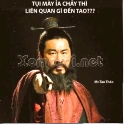 meme tào tháo trầm tư