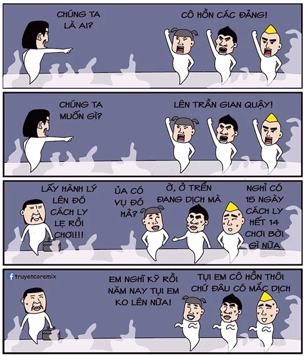 meme tháng cô hồn bá đạo