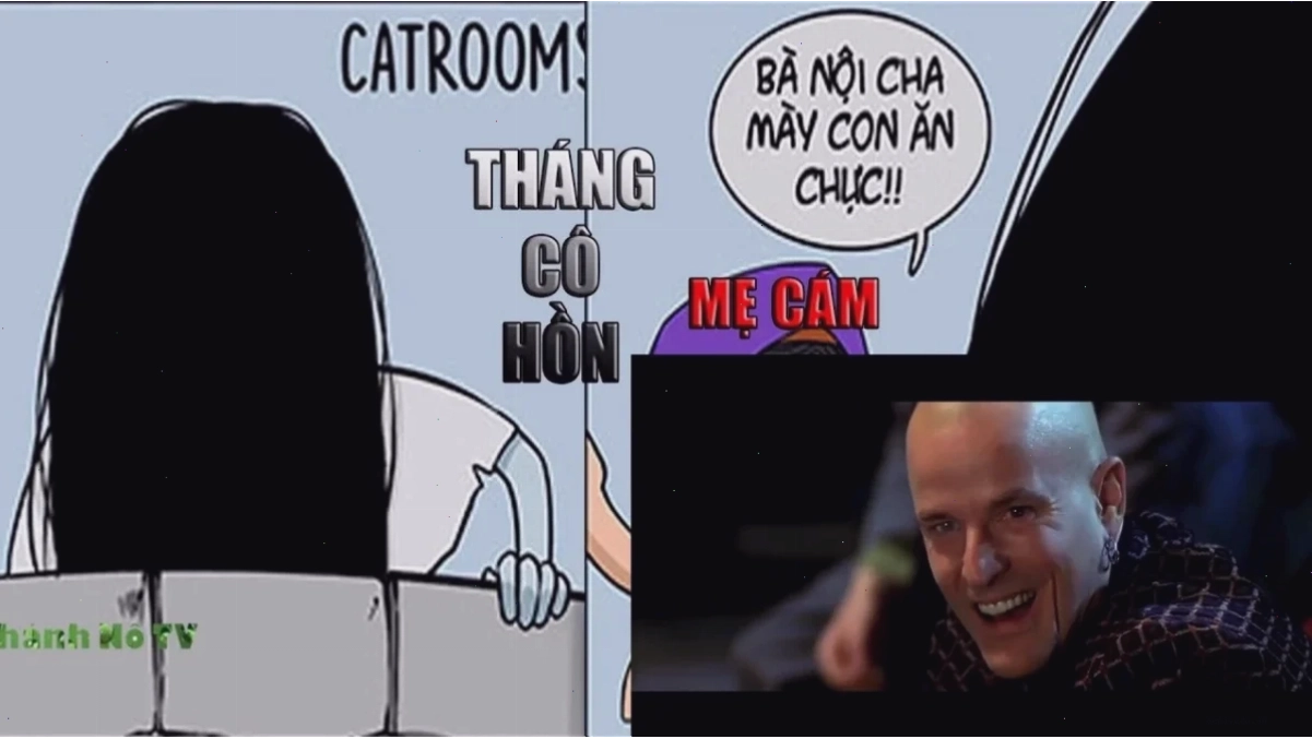 meme tháng cô hồn hài hước