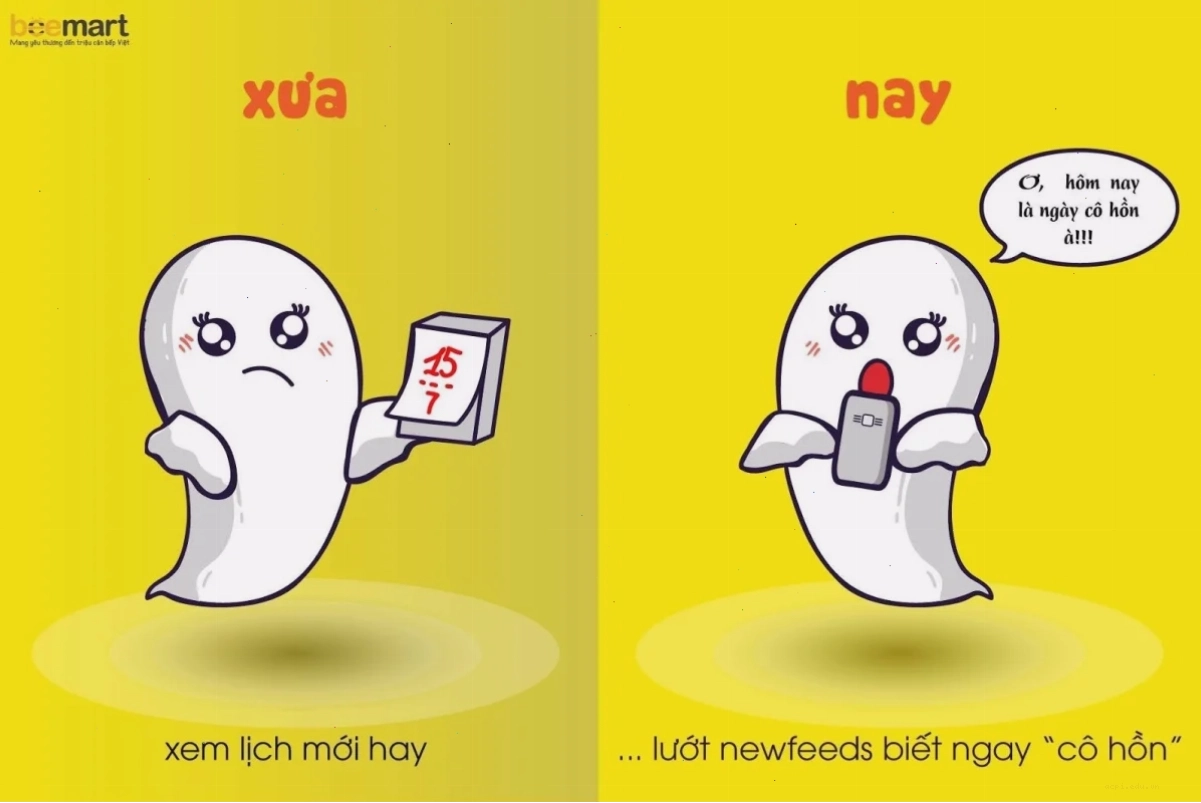 meme tháng cô hồn lầy lội