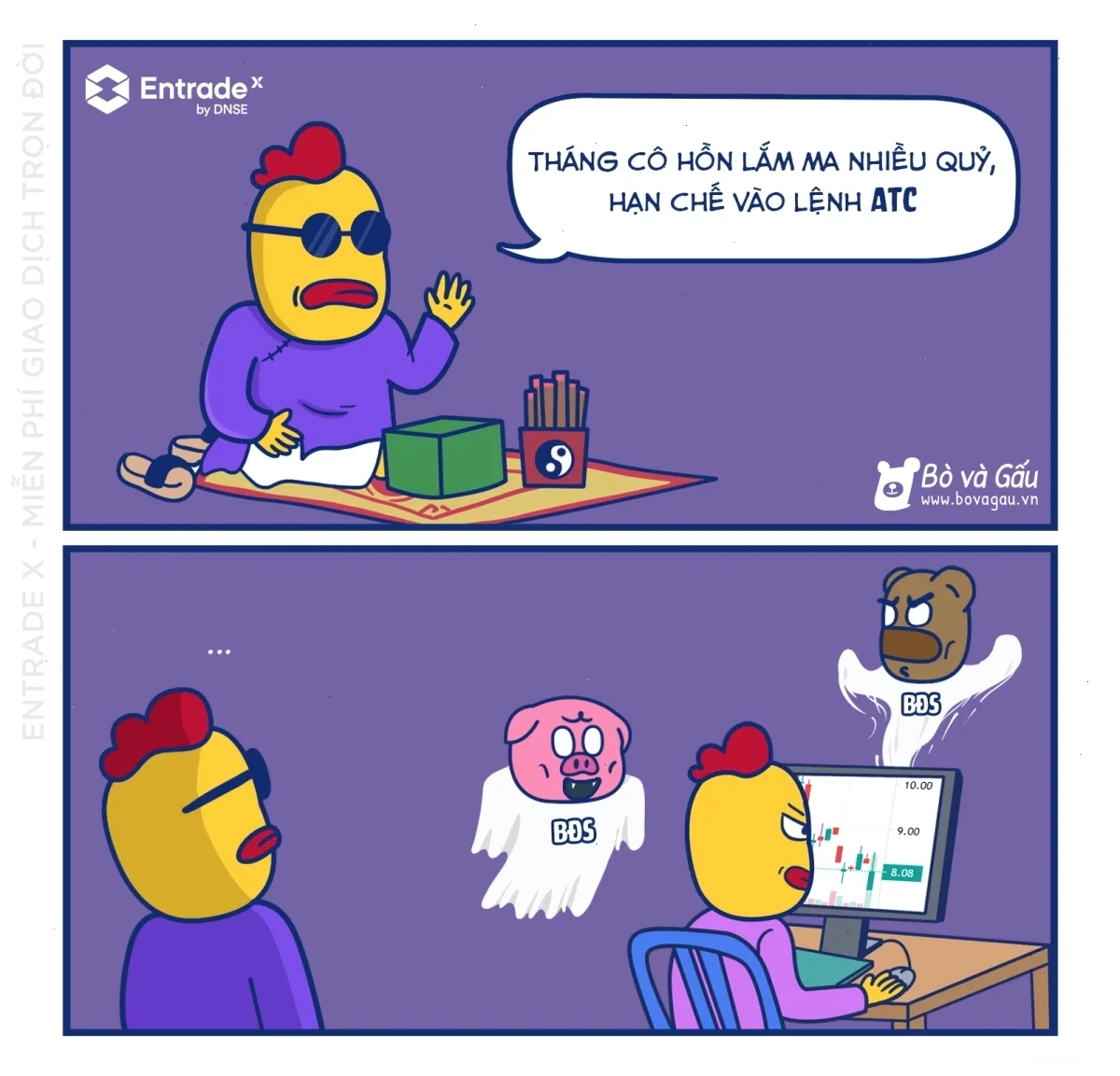 meme tháng cô hồn vui