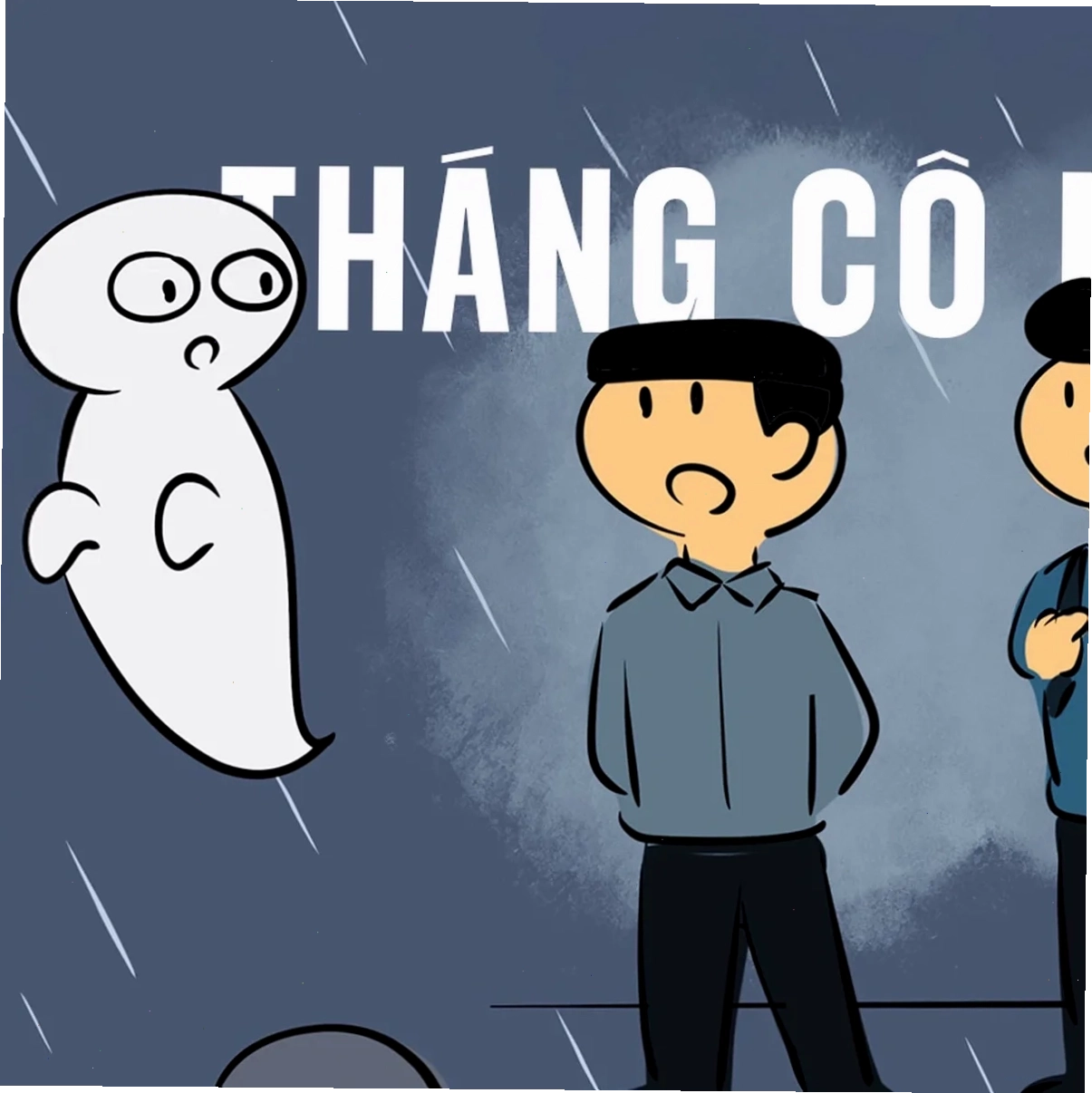 meme tháng cô hồn vui