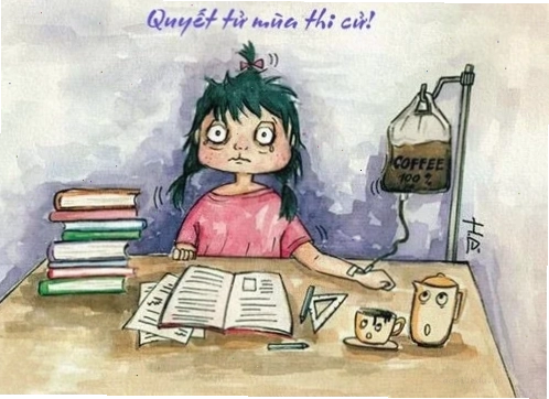 meme thi cử dễ