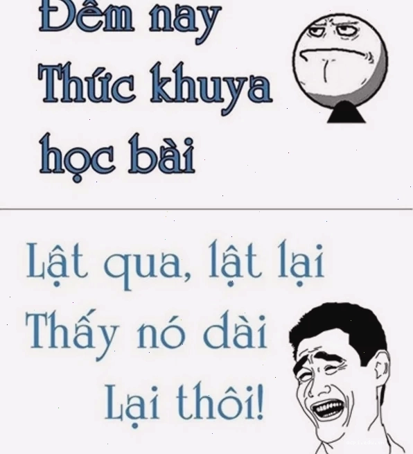 meme thi cử khó