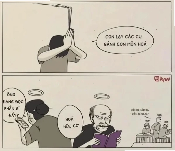 meme thi cử lầy