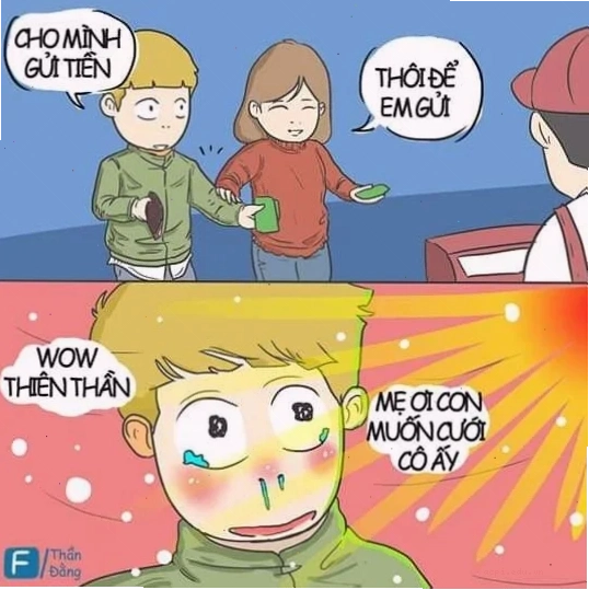 meme thiên thần