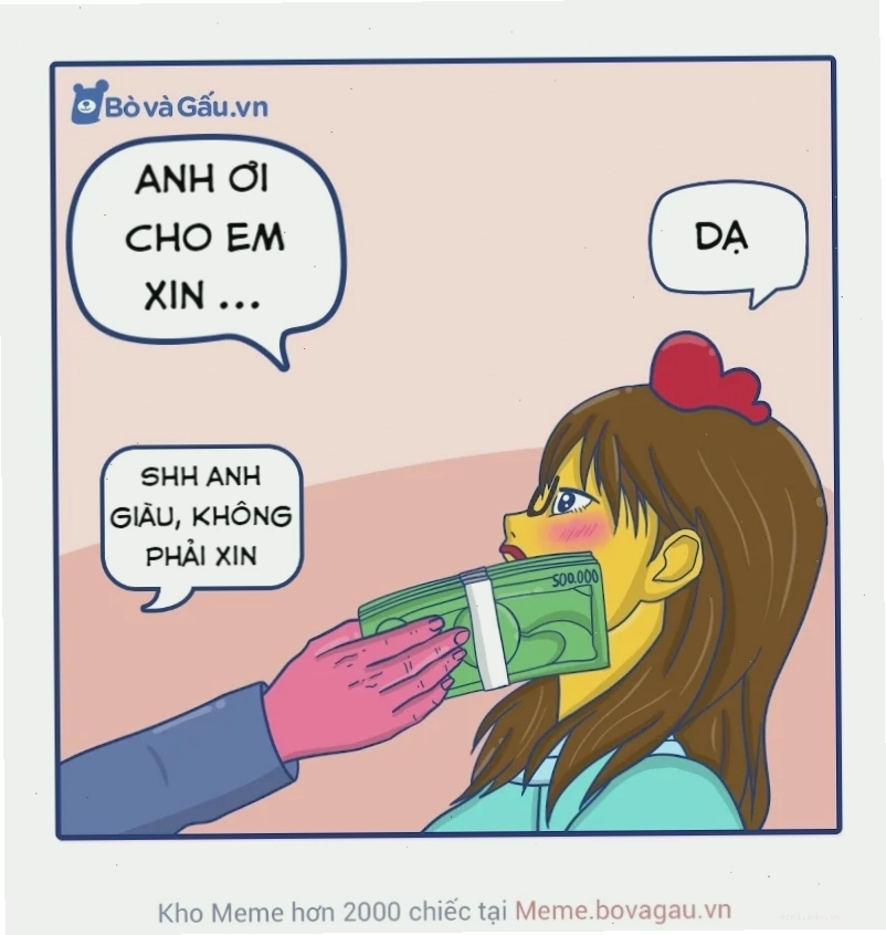 meme tiền đâu meme troll