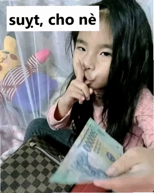 meme tiền nè bá đạo