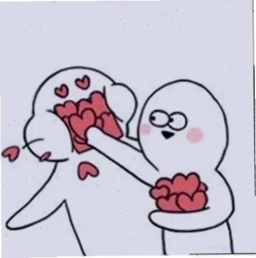 meme tình yêu ôm