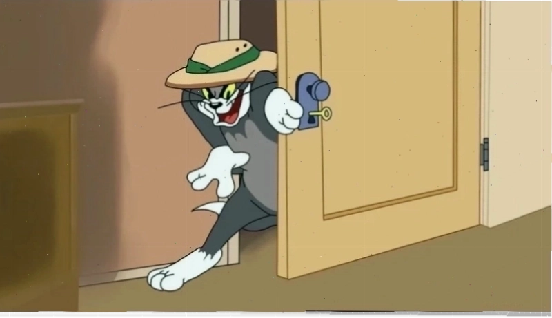 meme tom và jerry nháy mắt