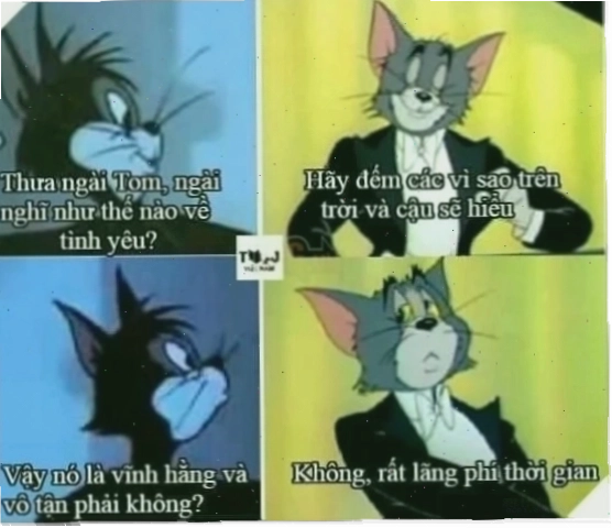 meme tom và jerry tinh nghịch