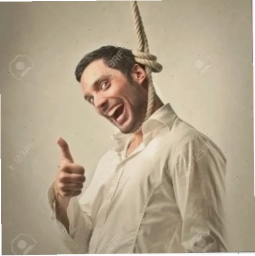 meme treo cổ gục mood