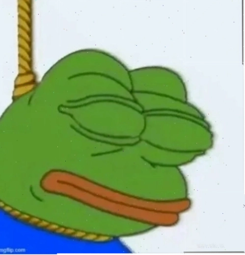meme treo cổ tinh thần sụp đổ