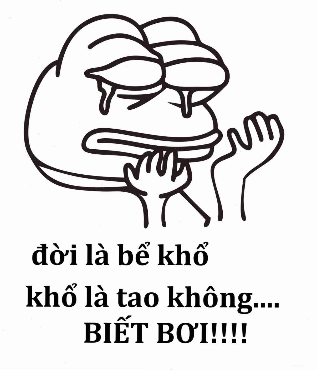 meme treo cổ trớ trêu