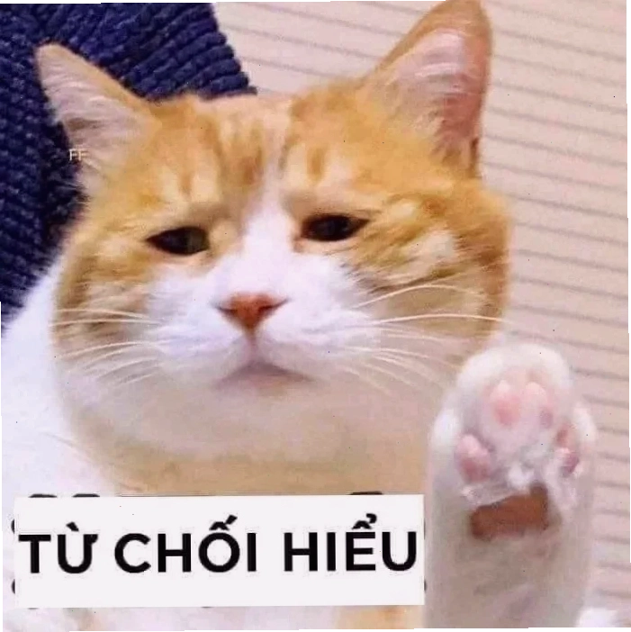 meme từ chối nhận