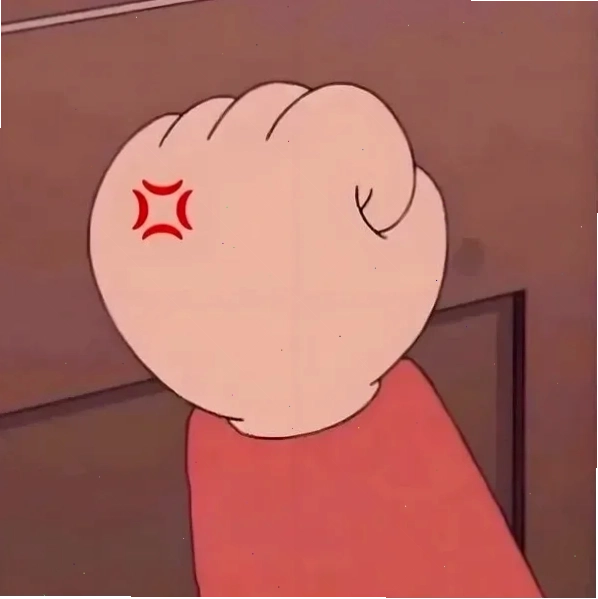 meme tức giận anime