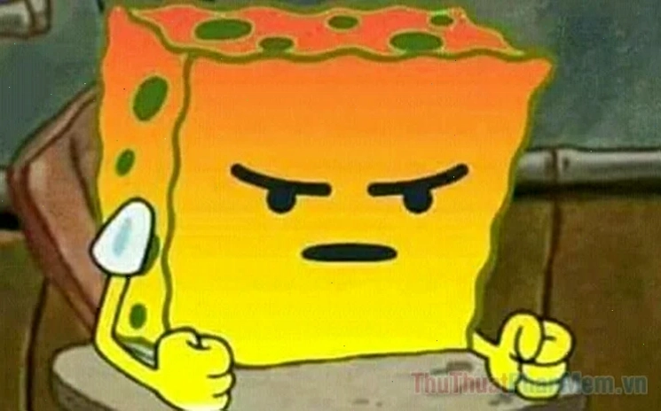 meme tức giận đỏ mặt