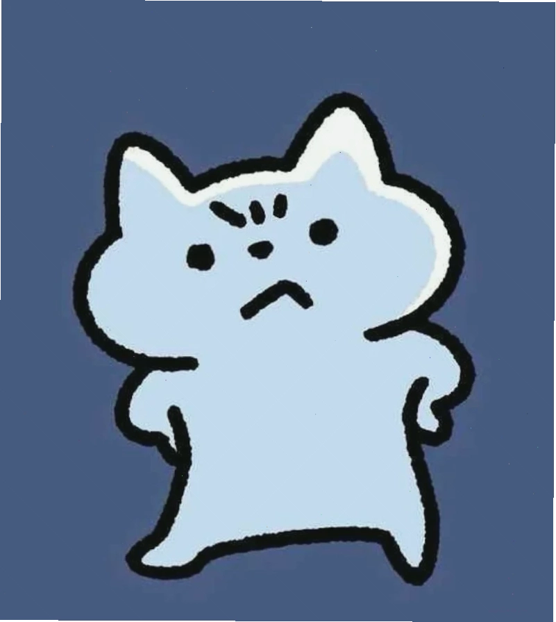 meme tức giận mèo siêu cute