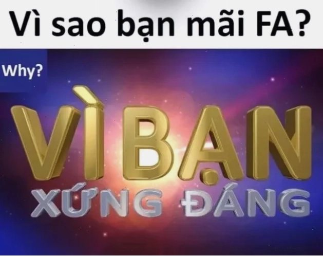 Meme Vì bạn xứng đáng với logo chương trình VTV