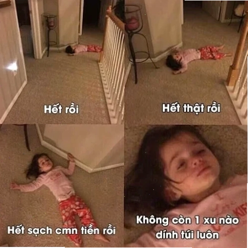 meme ví hết tiền người que chảy nước mắt