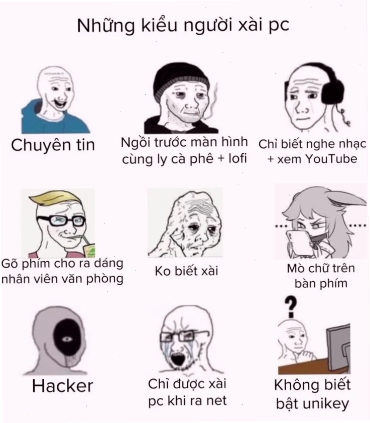 meme vn phong cách sinh viên