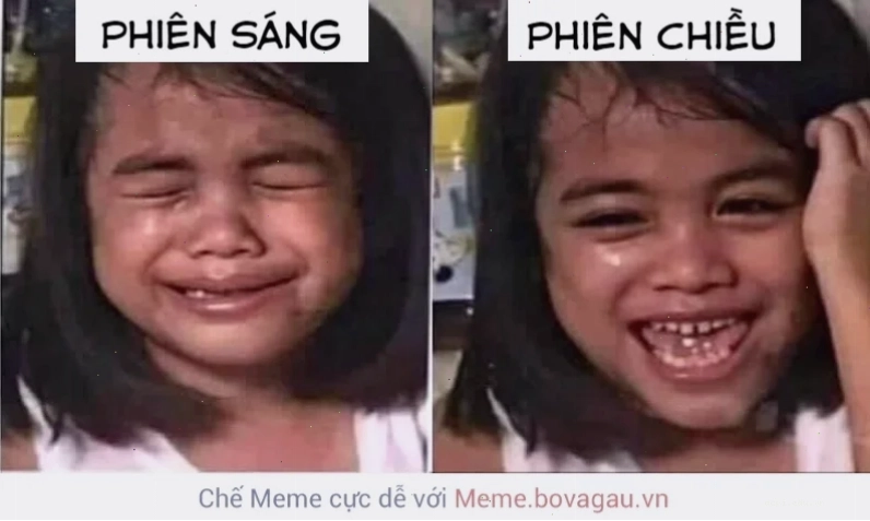meme vừa cười vừa khóc độc lạ