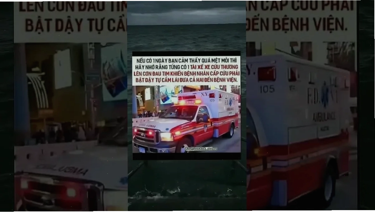 meme xe cứu thương