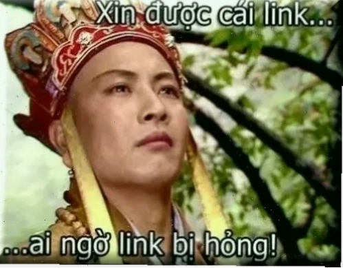 meme xin link dân mạng