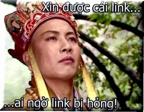 meme xin link dân mạng