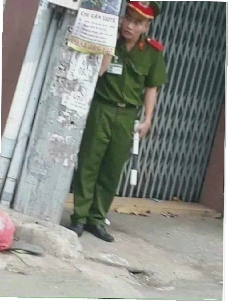 mèo cảnh sát meme