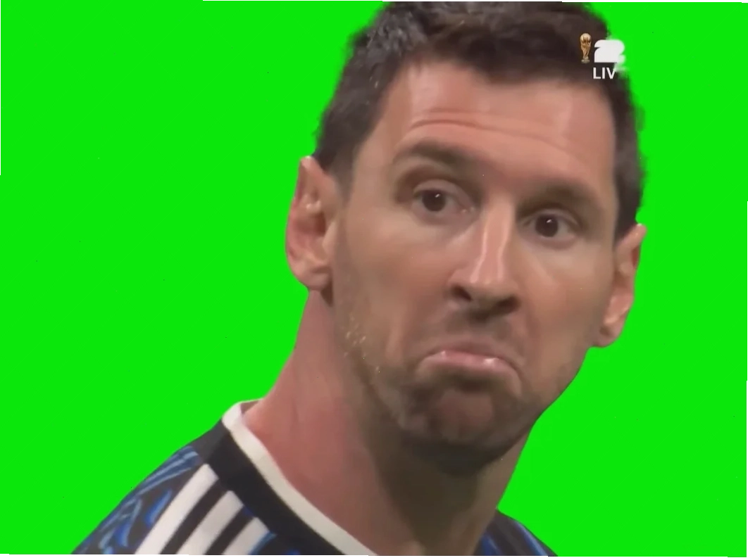 messi meme biểu cảm