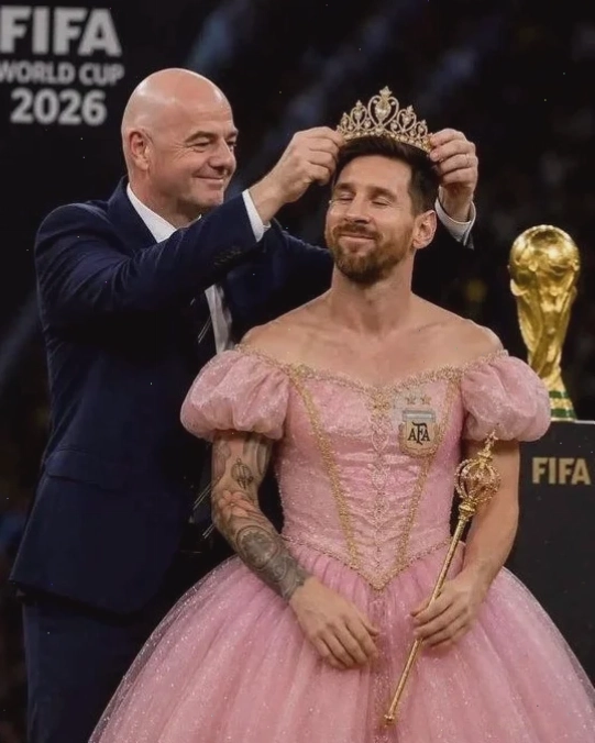 messi meme bóng đá