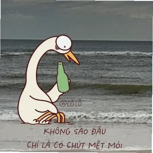 mệt mỏi meme