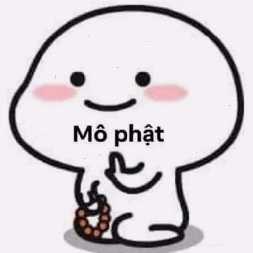 mô phật meme tịnh tâm độc đáo