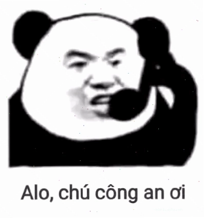 Một chiếc đã báo công an meme hài hước