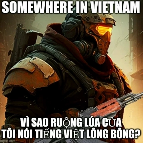 Một meme tieng viet cực bựa