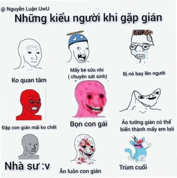 Một meme tieng viet hài hước