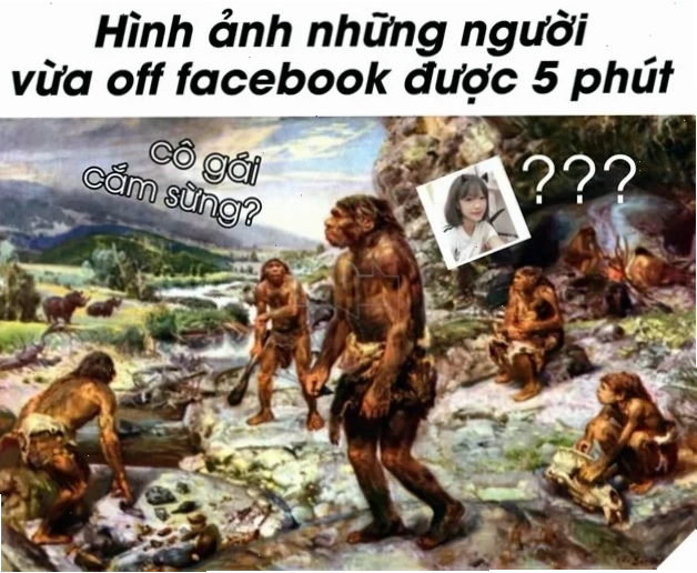 người tối cổ meme ngớ ngẩn
