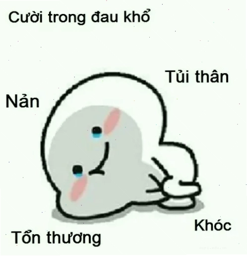 nhức đầu meme cầm bút