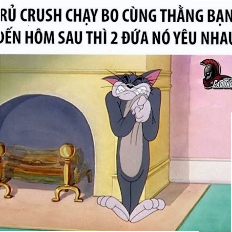 nhức đầu meme mặt đỏ