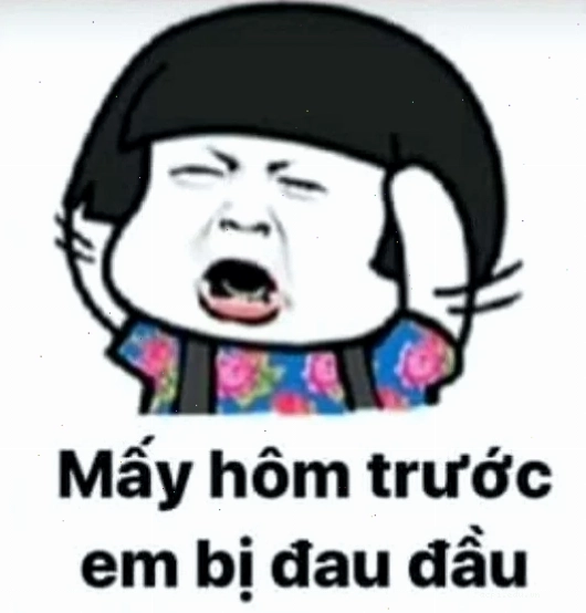 nhức đầu meme người lớn