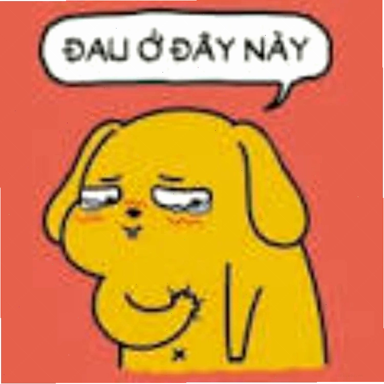 nhức đầu meme trong quán ăn