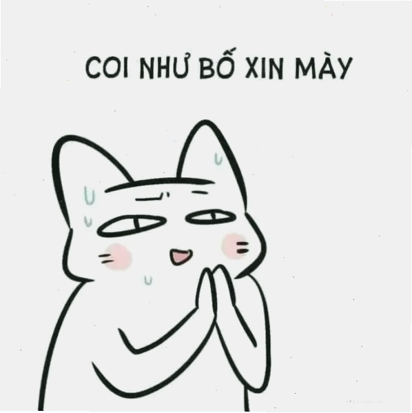 quỳ meme anime