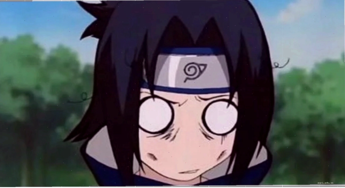 sasuke meme drawing phong cách lầy lội