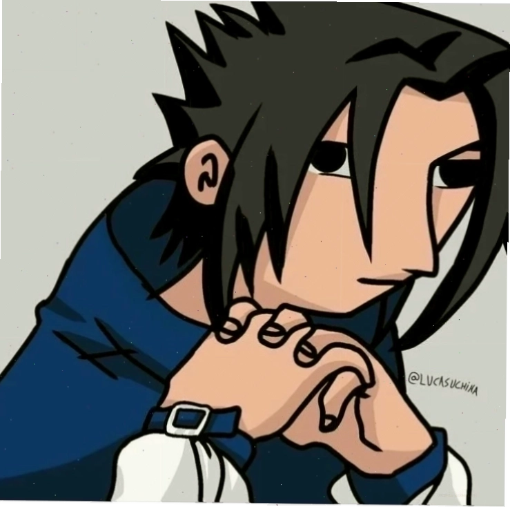 sasuke meme thinking trong anime